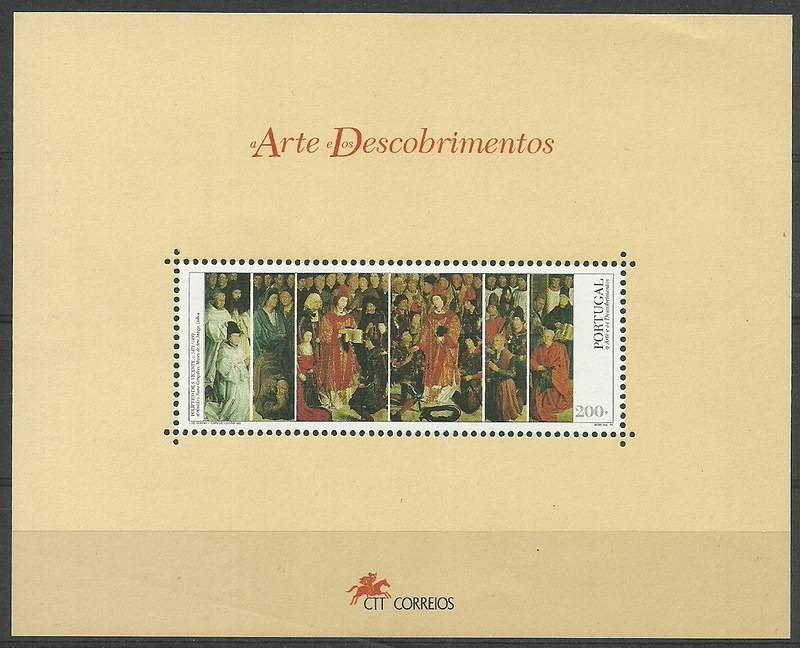 Znaczek Portugalia 1995 Mi bl 111 Czyste **