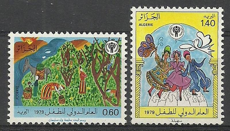 Znaczek Algieria 1979 Mi 742-743 Czyste **