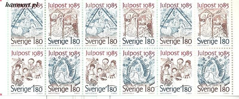 Znaczek Szwecja 1985 Mi mh 109 Czyste **
