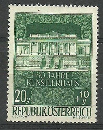 Znaczek Austria 1948 Mi 878 Czyste **
