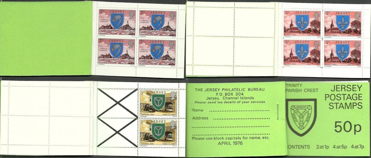 Znaczek Jersey 1976 Mi mh 1 Czyste **