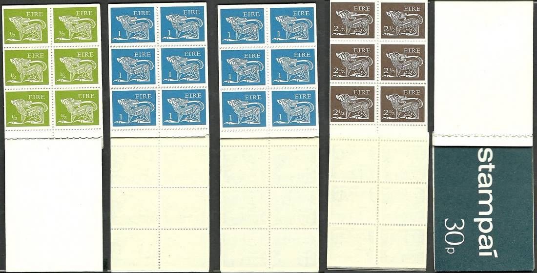 Znaczek Irlandia 1971 Mi mh 250-251+254 Czyste **