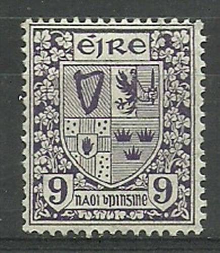 Znaczek Irlandia 1923 Mi 49A Z podlepką *