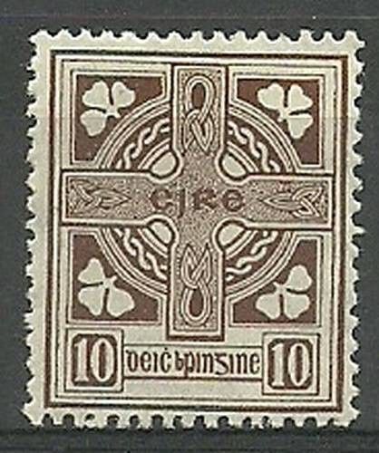 Znaczek Irlandia 1923 Mi 50A Z podlepką *