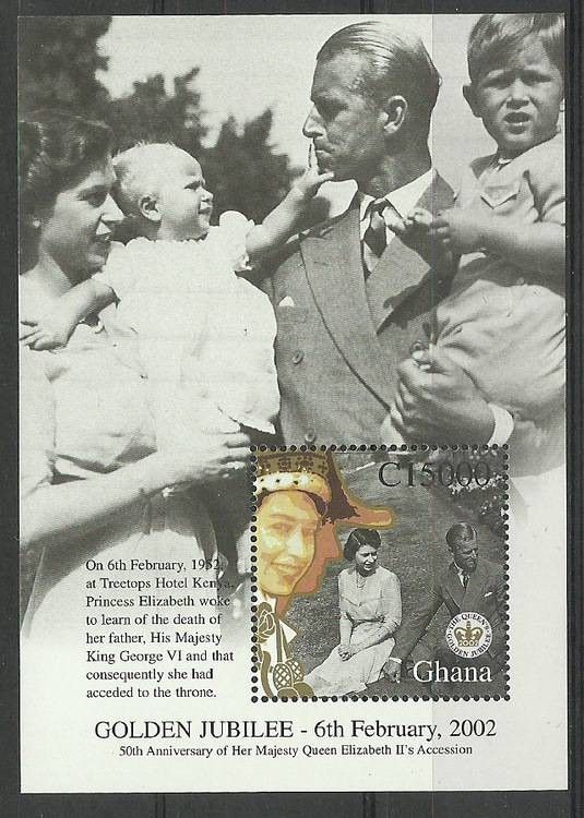 Znaczek Ghana 2002 Mi bl 429 Czyste **