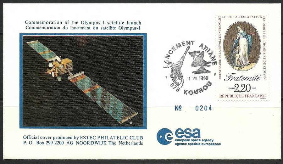 Znaczek Francja 1989 Mi 2720 FDC