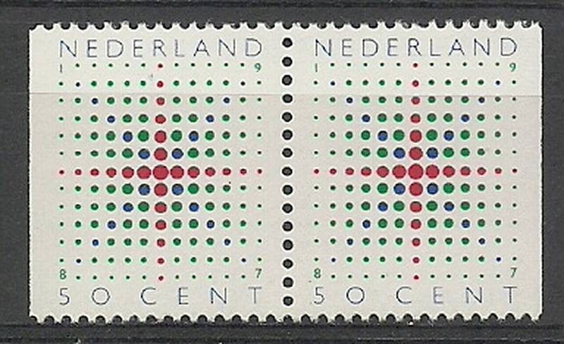 Znaczek Holandia 1987 Mi 1331DlDr Czyste **