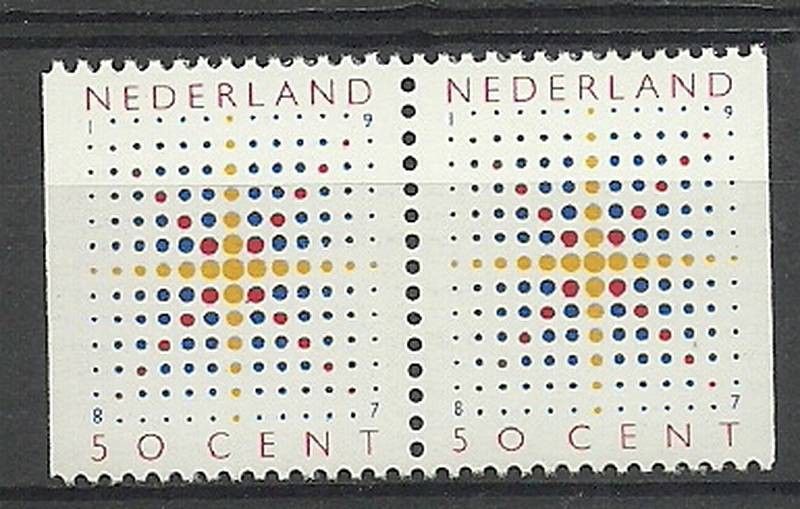 Znaczek Holandia 1987 Mi 1332DlDr Czyste **