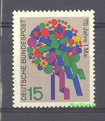 Znaczek Niemcy 1965 Mi 475 Czyste **