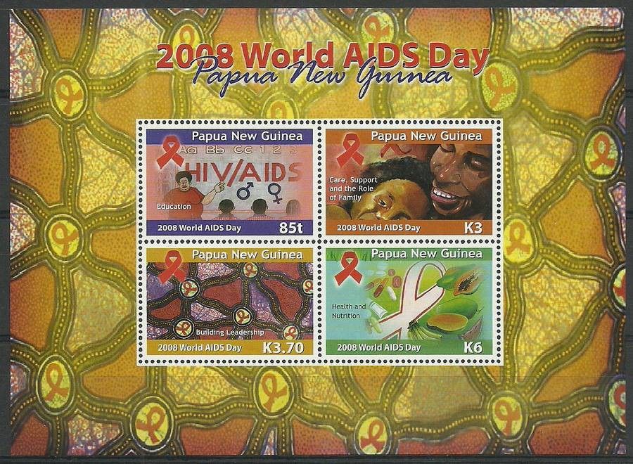 Znaczek Papua Nowa Gwinea 2008 Mi bl 71 Czyste **