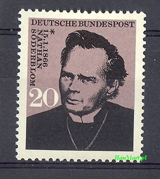 Znaczek Niemcy 1966 Mi 504 Czyste **