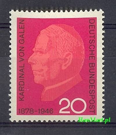 Znaczek Niemcy 1966 Mi 505 Czyste **