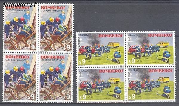 Znaczek Urugwaj 2000 Mi 2570-2571 Czyste **