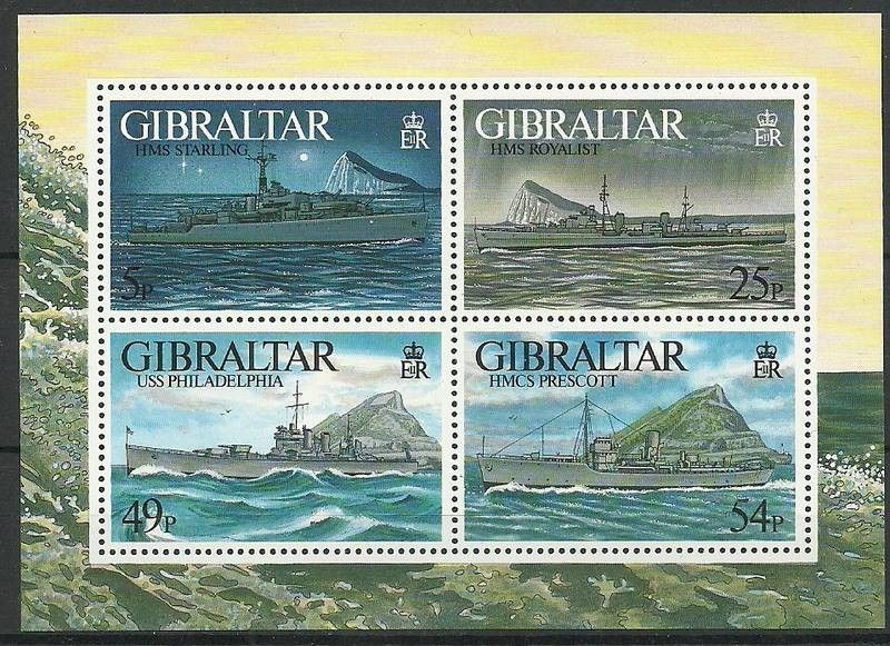 Znaczek Gibraltar 1996 Mi bl 26 Czyste **
