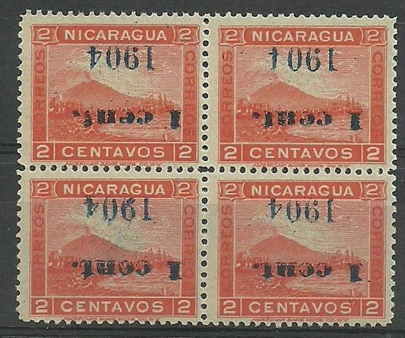 Znaczek Nikaragua 1904 Mi IXa Czyste **