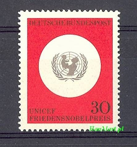 Znaczek Niemcy 1966 Mi 527 Czyste **