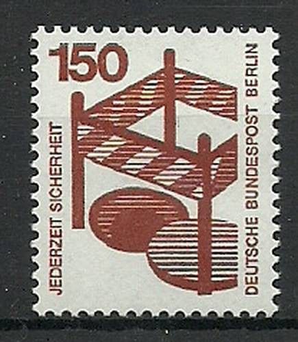 Znaczek Berlin Niemcy 1972 Mi 411 Czyste **