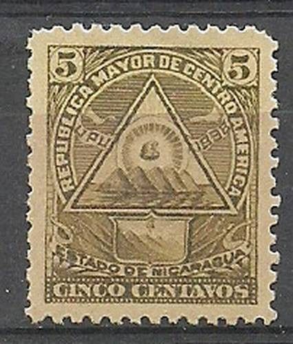 Znaczek Nikaragua 1898 Mi 101x Z podlepką *