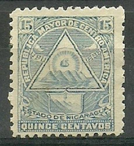 Znaczek Nikaragua 1898 Mi 103x Z podlepką *
