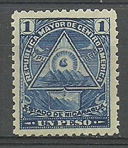 Znaczek Nikaragua 1898 Mi 106x Z podlepką *