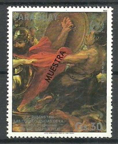 Znaczek Paragwaj 1986 Mi spe 4046 Czyste **
