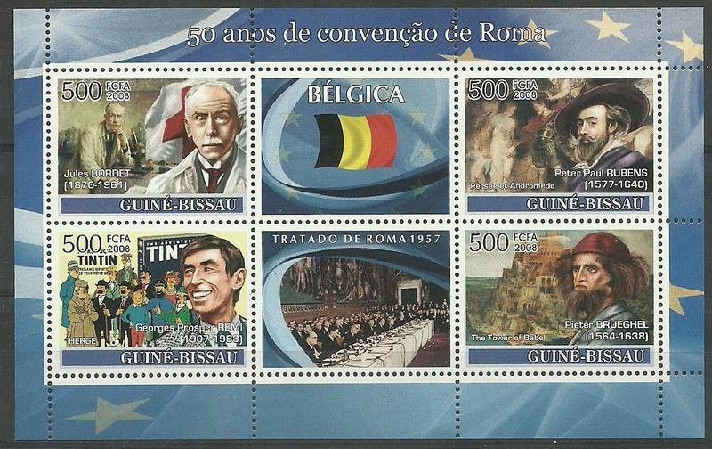 Znaczek Gwinea Bissau 2008 Mi ark 3744-3747 Czyste **