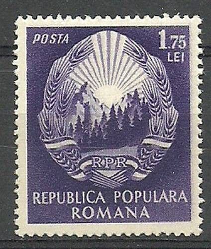 Znaczek Rumunia 1952 Mi 1379 Czyste **