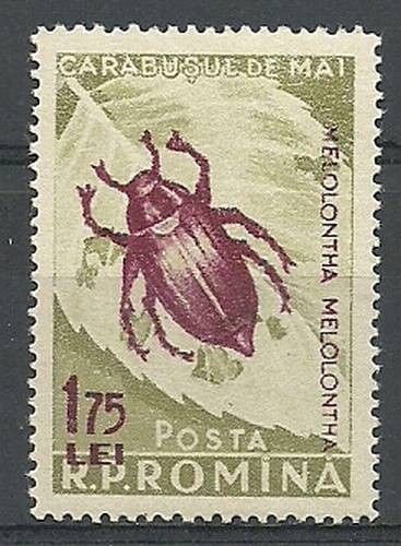 Znaczek Rumunia 1956 Mi 1588a Czyste **