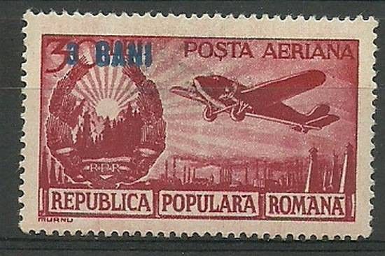 Znaczek Rumunia 1952 Mi A1363 Z podlepką *