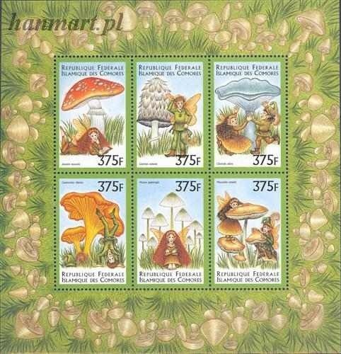 Znaczek Komory 1999 Mi 1667-1672 Czyste **