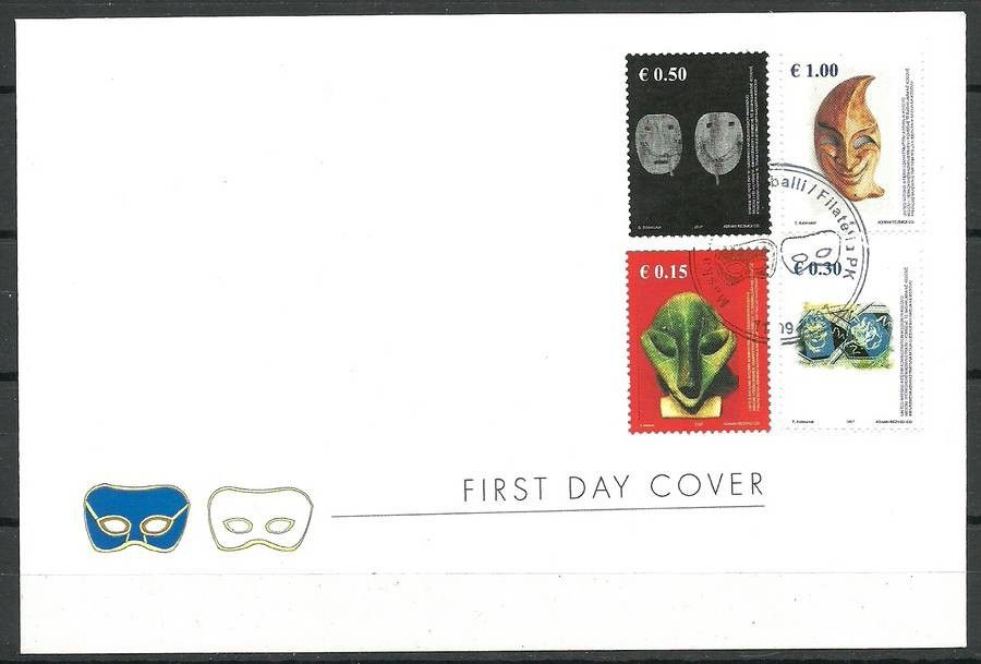 Znaczek Kosowo 2007 Mi 79-82 FDC