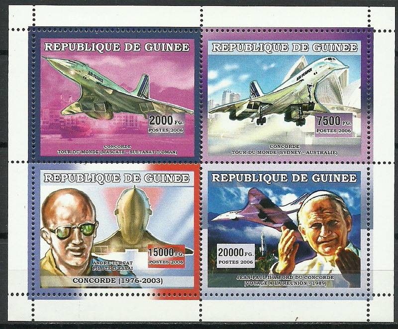 Znaczek Gwinea 2006 Mi ark 4497-4500 Czyste **