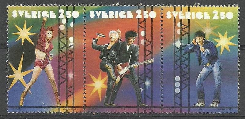 Znaczek Szwecja 1991 Mi 1685-1687 Czyste **