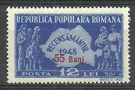 Znaczek Rumunia 1952 Mi 1299 Czyste **