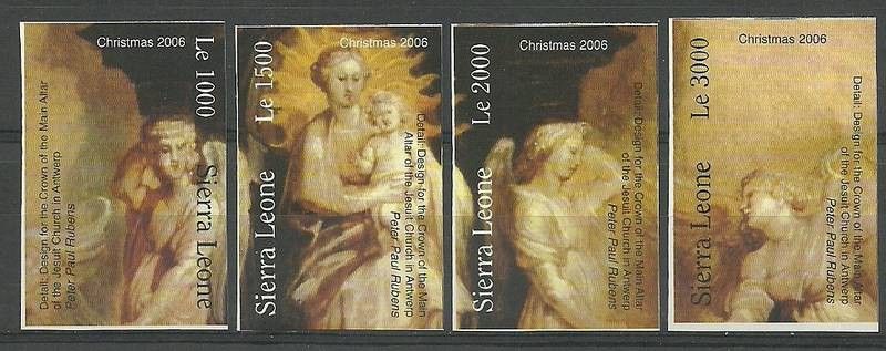 Znaczek Sierra Leone 2006 Mi 4935-4938B Czyste **