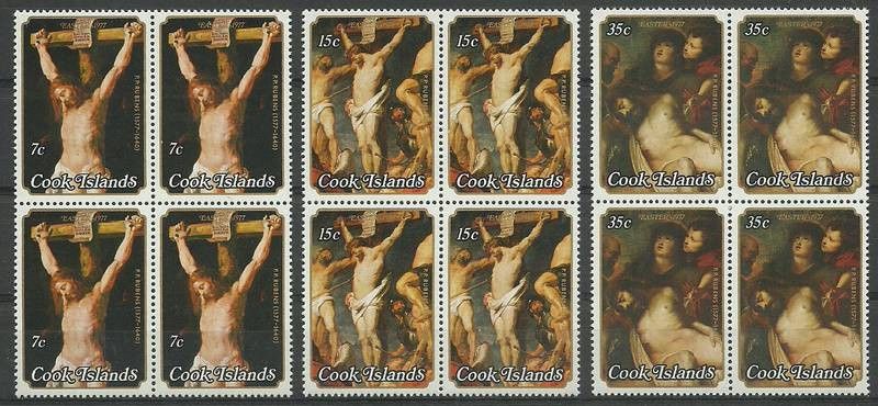 Znaczek Wyspy Cooka 1977 Mi 530-532 Czyste **