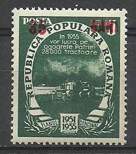 Znaczek Rumunia 1952 Mi 1357 Czyste **