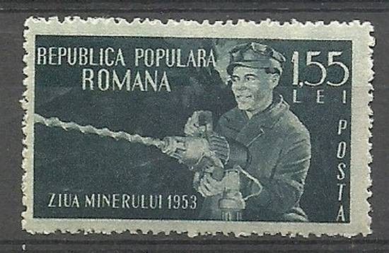 Znaczek Rumunia 1953 Mi 1443 Czyste **
