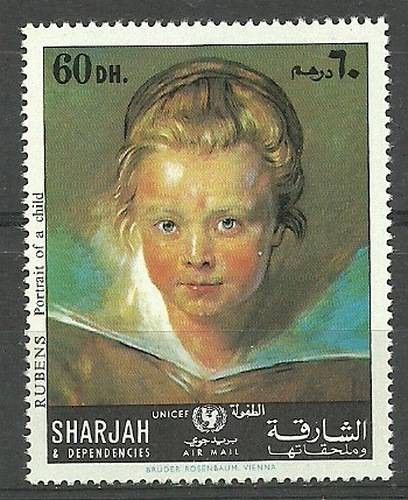 Znaczek Sharjah 1970 Mi 584 Czyste **