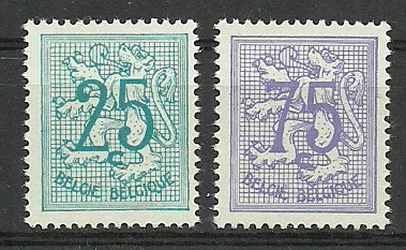 Znaczek Belgia 1966 Mi 1434-1435 Czyste **