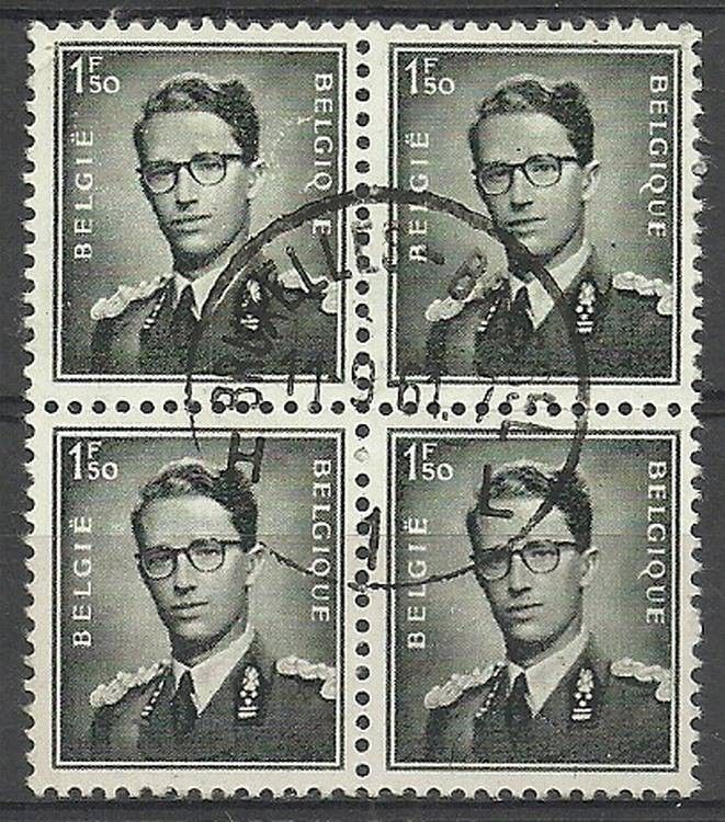Znaczek Belgia 1953 Mi 973x Stemplowane