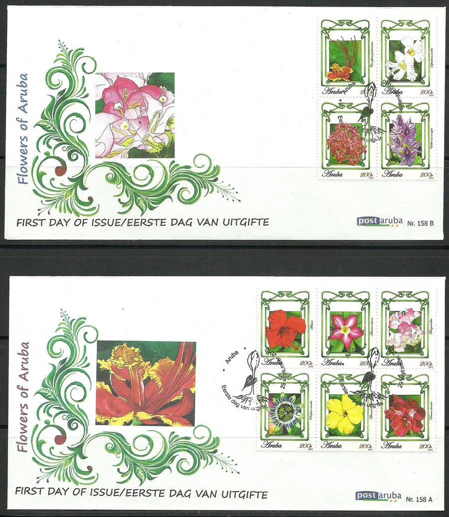 Znaczek Aruba 2010 Mi 503-512 FDC