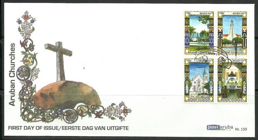Znaczek Aruba 2010 Mi 513-516 FDC