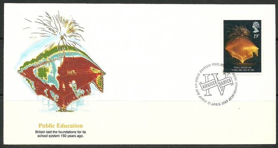 Znaczek Wielka Brytania 1989 Mi 1198 FDC