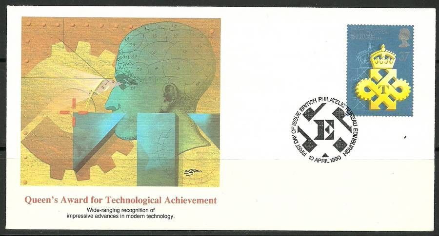 Znaczek Wielka Brytania 1990 Mi 1269 FDC