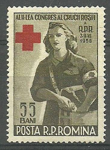 Znaczek Rumunia 1956 Mi 1579 Czyste **