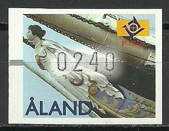 Znaczek Wyspy Alandzkie 1997 Mi aut 8(0240) Czyste **