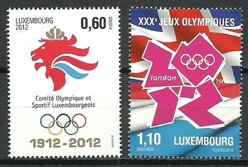 Znaczek Luksemburg 2012 Mi 1935-1936 Czyste **