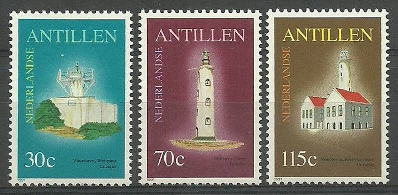 Znaczek Antyle Holenderskie 1991 Mi 723-725 Czyste **