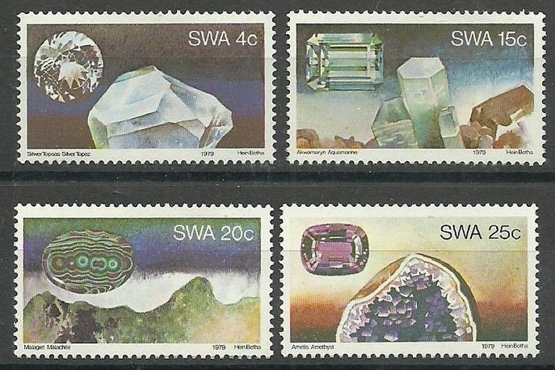 Znaczek Afryka Południowo-Zachodnia 1979 Mi 462-465 Czyste **